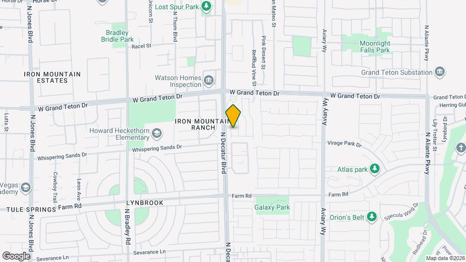 7840 Jupiter Sky St Map and Location Details