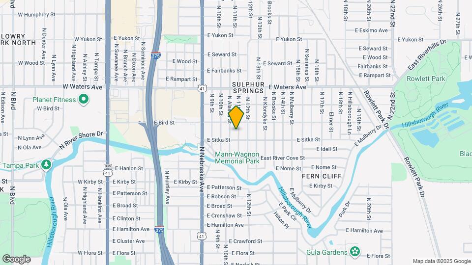 8108 N 11th St Map and Location Details