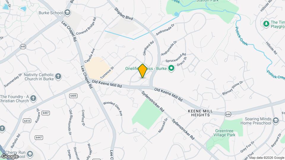 6411 Whippany Way Map and Location Details