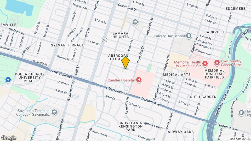 303 Brandywine Rd Map and Location Details
