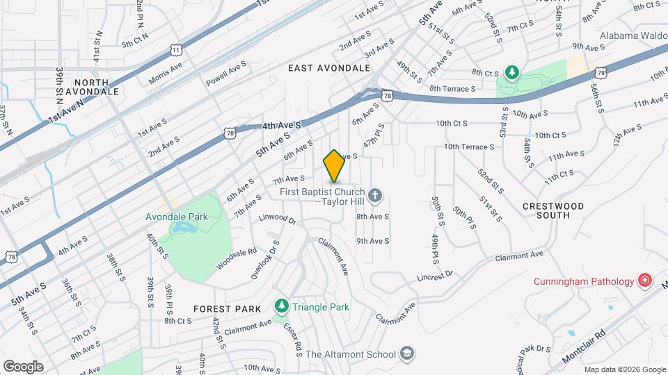 4601 7th Ct S Map and Location Details