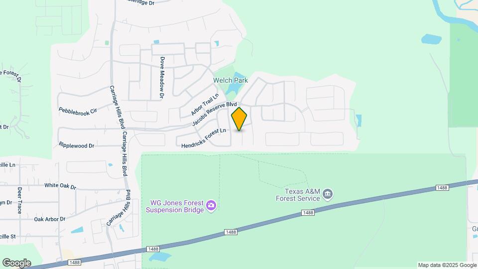 1054 Forest Haven Ct Map and Location Details