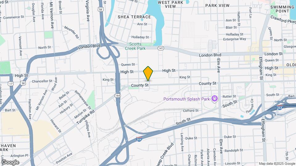 1900 County St Map and Location Details