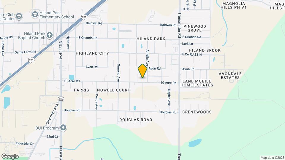 3225 10 Acre Rd Map and Location Details