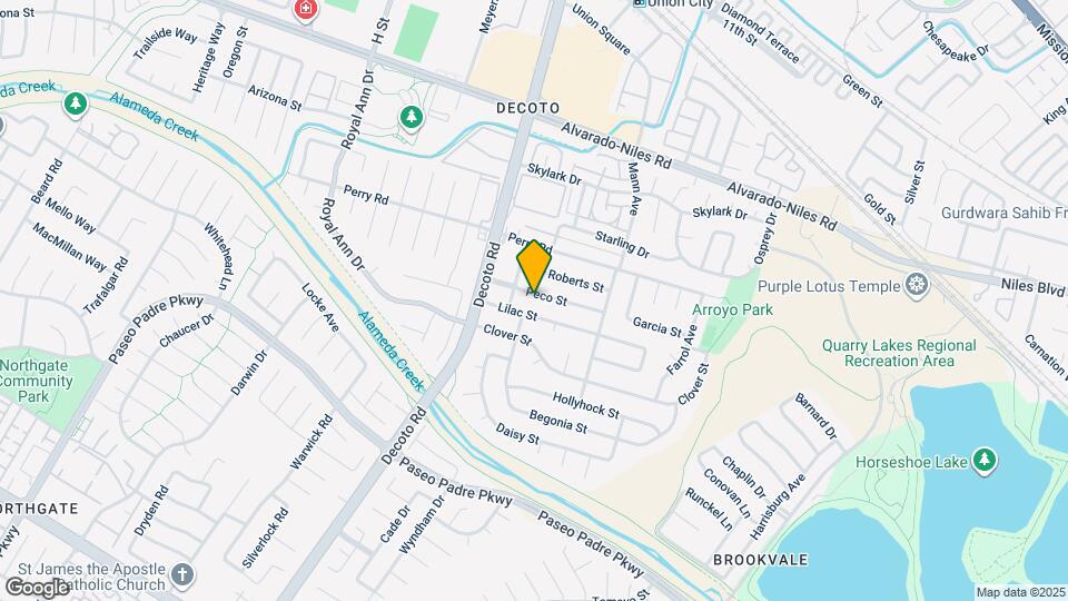 34935 Peco St Map and Location Details