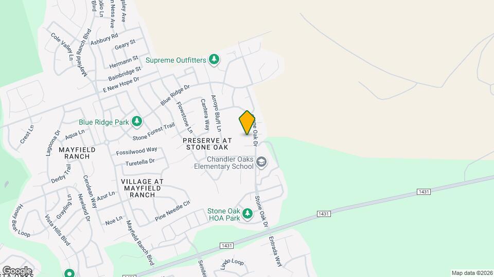 4103 Natural Bridge Ct Map and Location Details