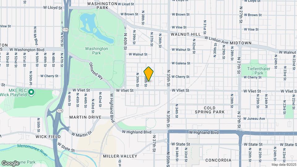 1424-1426-1426 N 38th St Map and Location Details