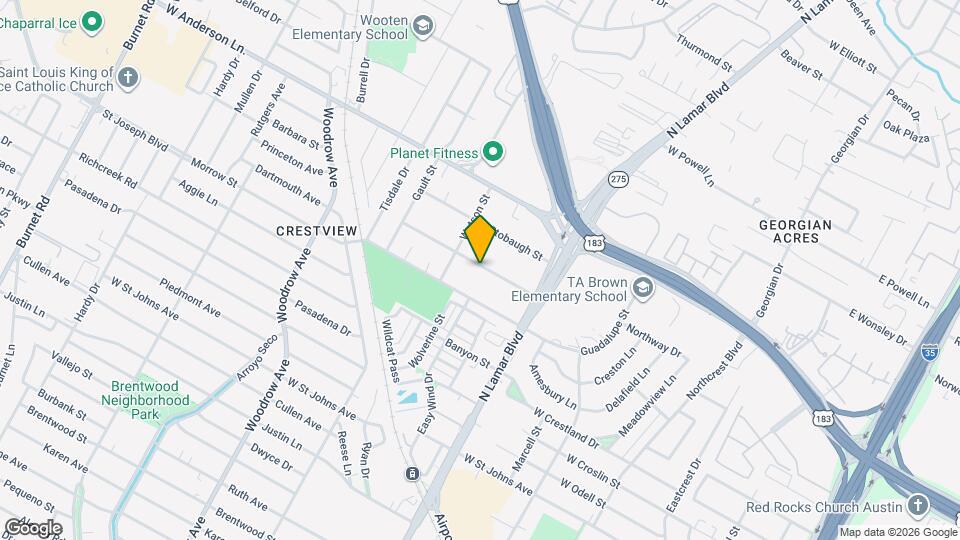 1007 Taulbee Ln Map and Location Details