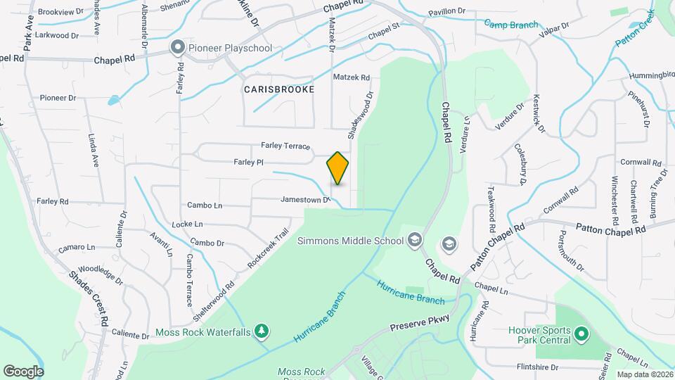 2457 Jamestown Dr Map and Location Details