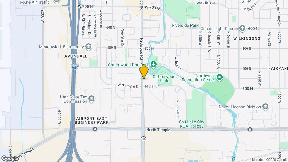 348 N Redwood Rd, Unit Unit B Map and Location Details
