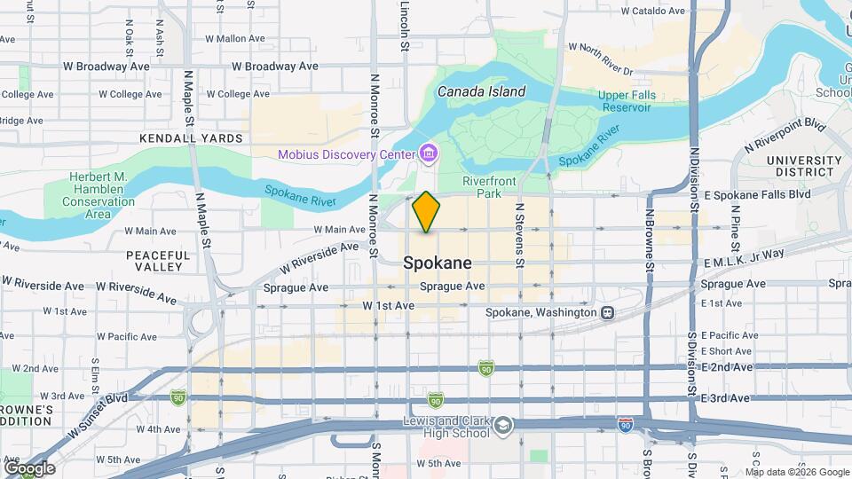809 W Main Ave Mapa y Detalles de la Ubicación