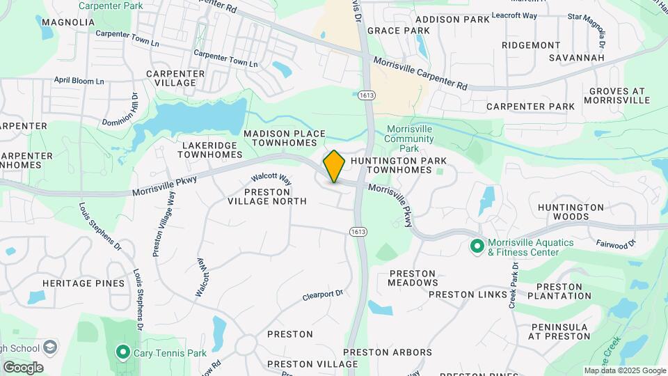 1147 Kingston Grove Dr Map and Location Details