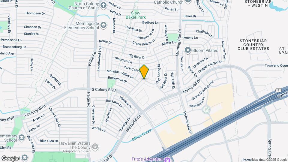 6352 Rolling Hill Rd Map and Location Details