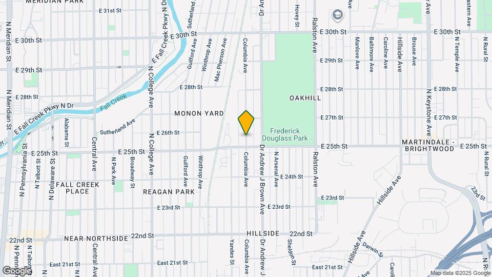2516 Columbia Ave Mapa y Detalles de la Ubicación