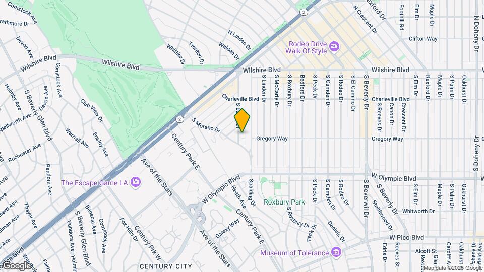 268 S Lasky Dr Map and Location Details