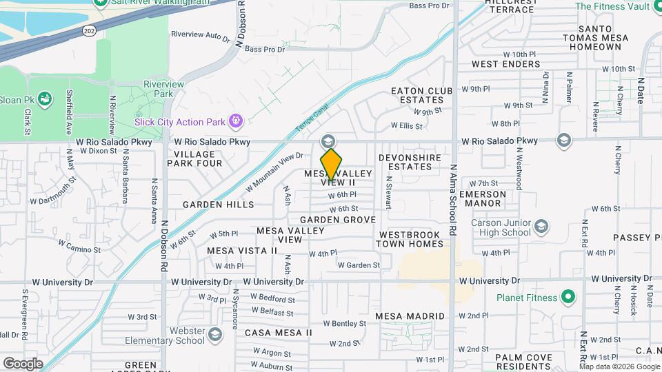 1531 W 7th St Map and Location Details