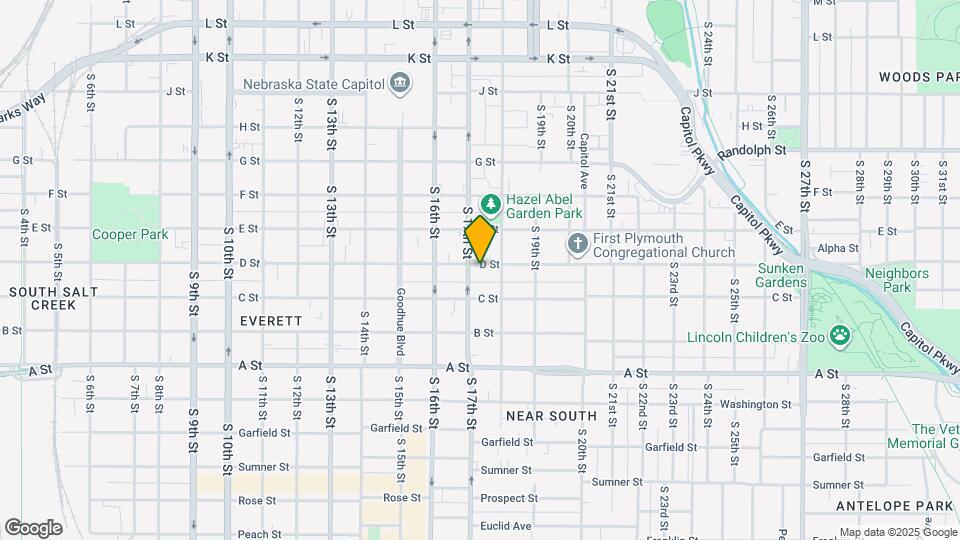 1717 D St, Unit 2 Mapa y Detalles de la Ubicación