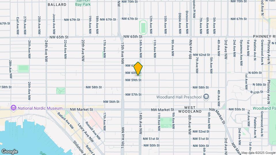 1400 NW 59th St Map and Location Details