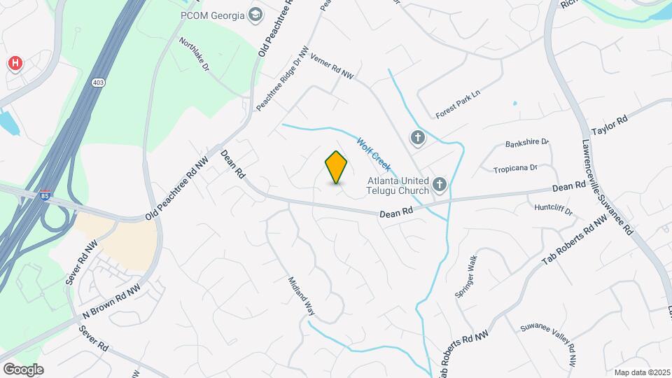 2330 Evergreen Ln Map and Location Details