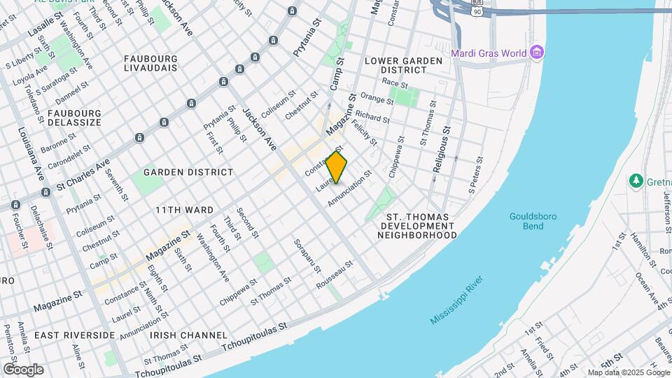 823 Josephine Dr Mapa y Detalles de la Ubicación