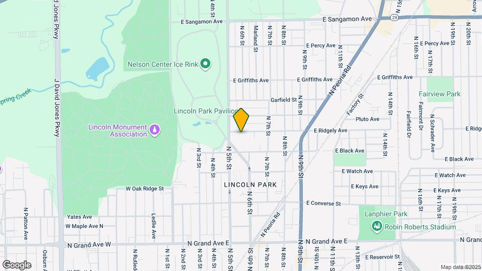 524 E Ridgely Ave Map and Location Details