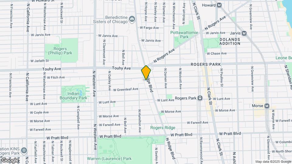 7070 N Ridge Blvd Map and Location Details