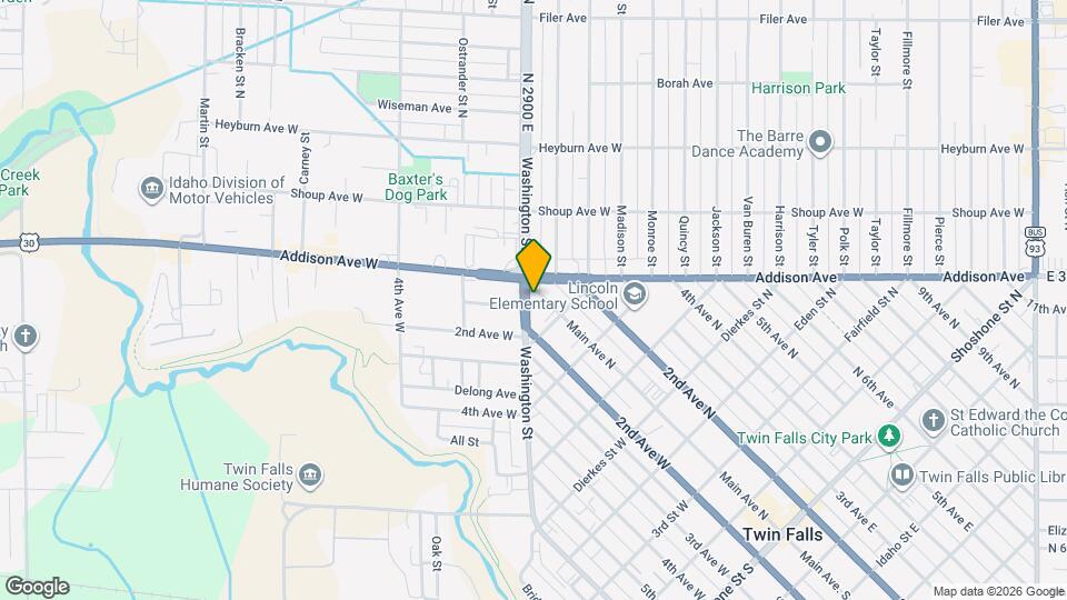 843 Main Ave W Map and Location Details