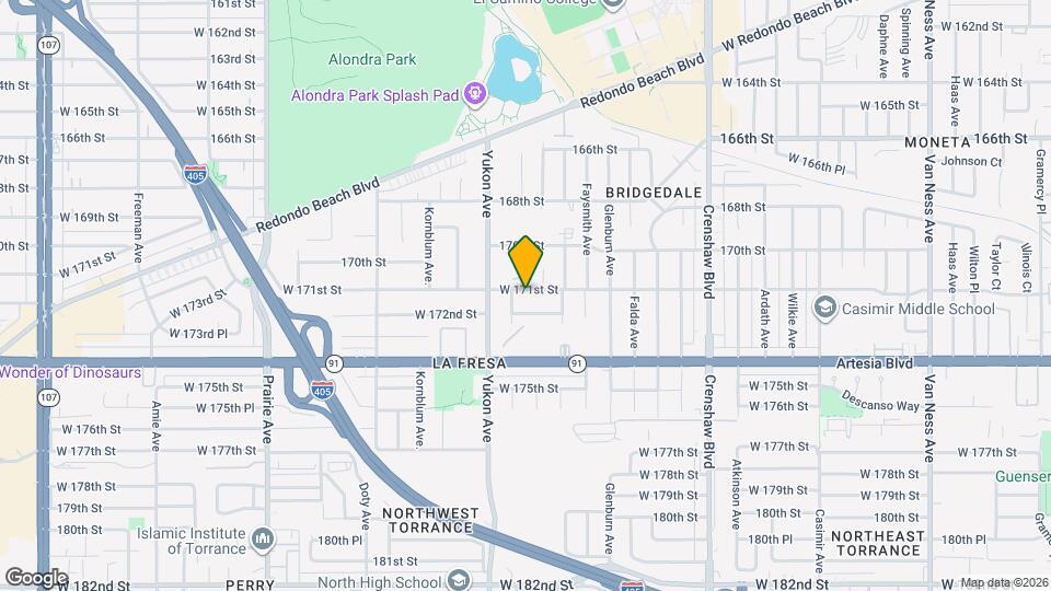 3434 W 171st St Map and Location Details