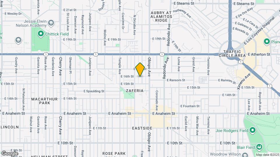 1533 Freeman Ave Map and Location Details