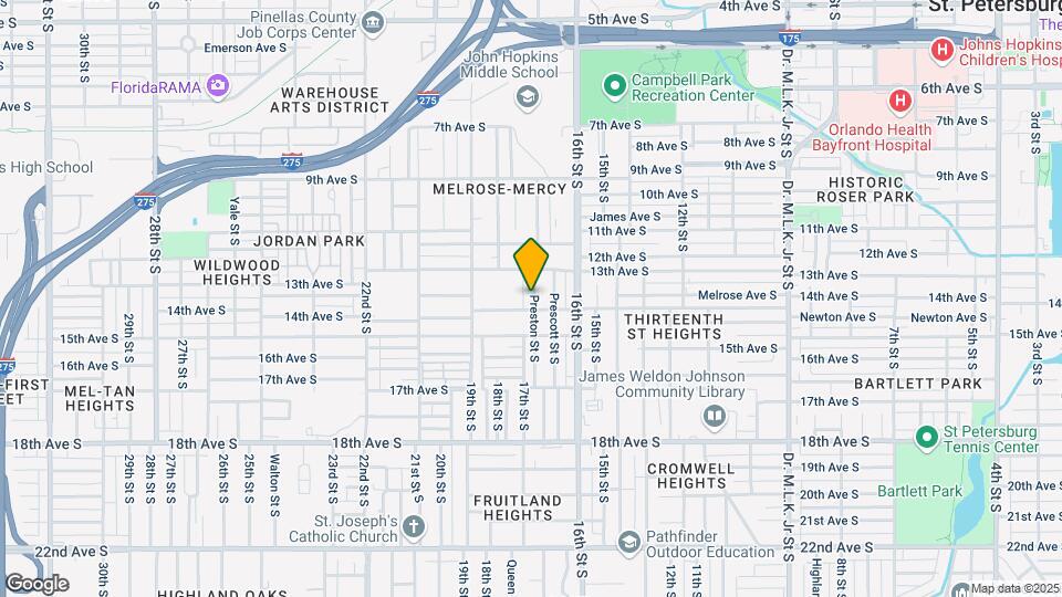 1349 Preston St S Map and Location Details