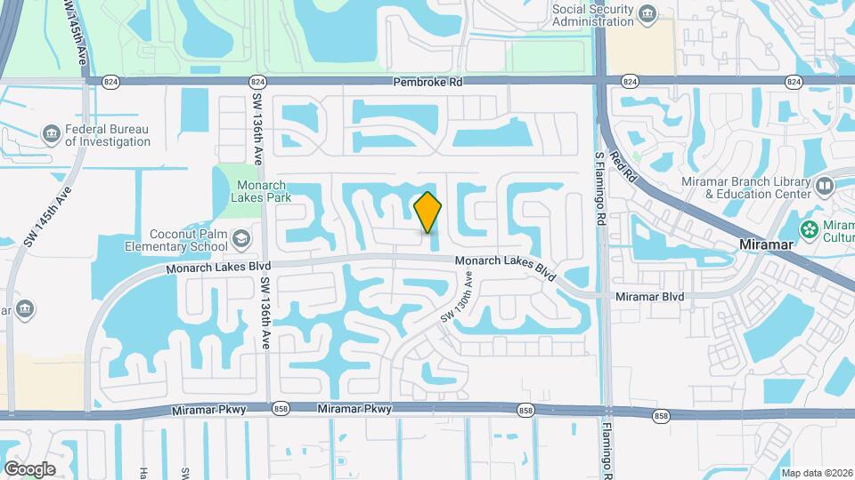 2345 SW 131st Ave Map and Location Details