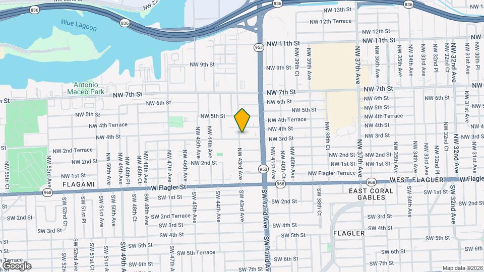 4265 NW 3rd St Map and Location Details