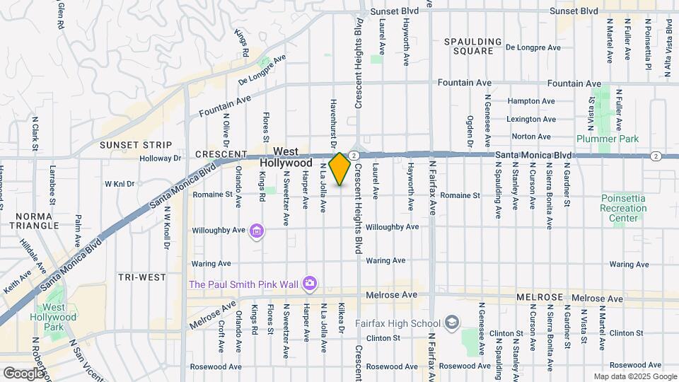 1009 Havenhurst Dr Map and Location Details