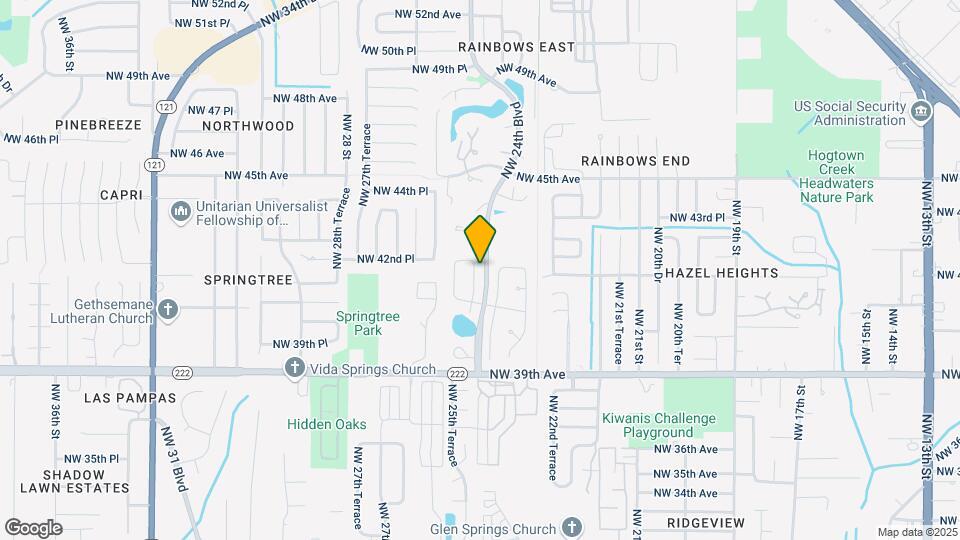 4129 Alpine Dr Map and Location Details
