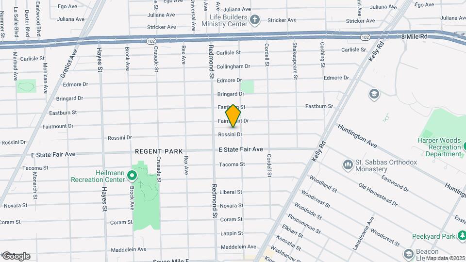 16081 Rossini Dr Map and Location Details