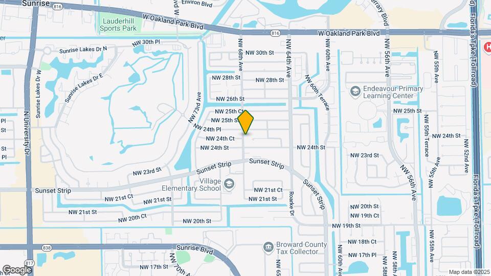 2440 NW 68th Ave Map and Location Details