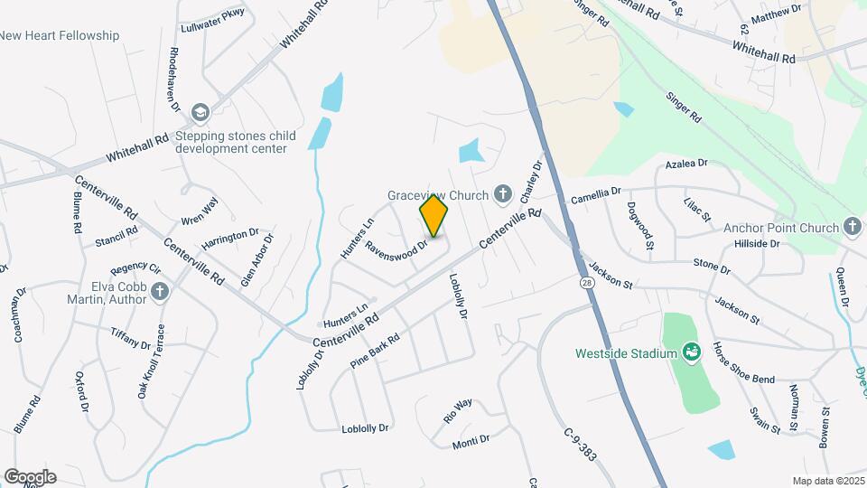 1003 Ravenswood Dr Mapa y Detalles de la Ubicación