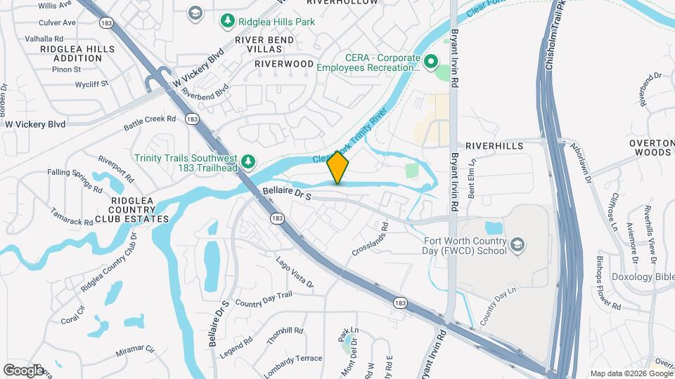 5728 Cedar Creek Dr Map and Location Details