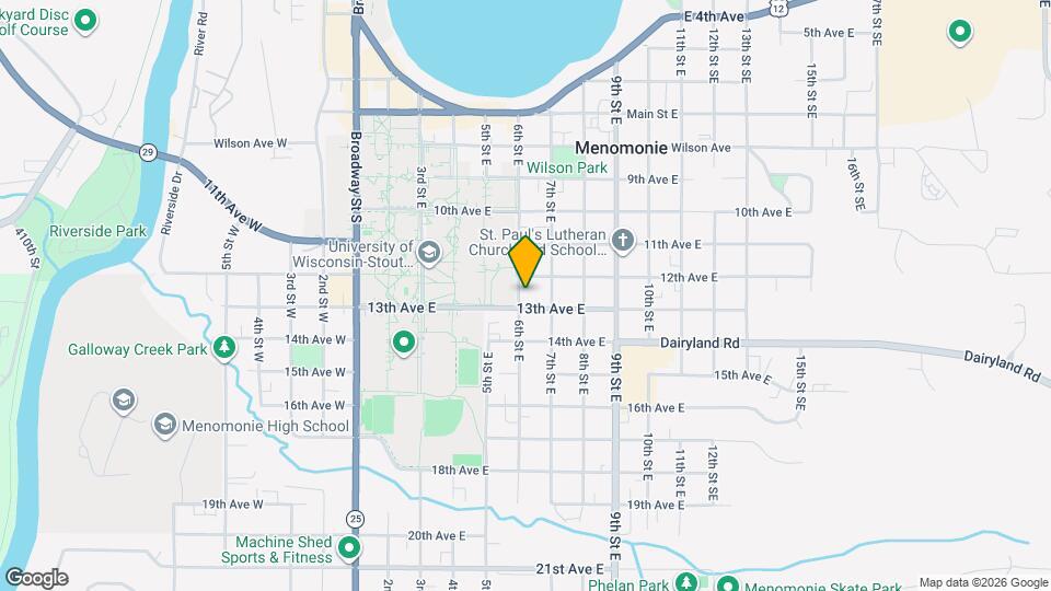 1216 6th St E Map and Location Details