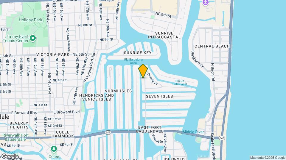325 Seven Isles Dr Map and Location Details