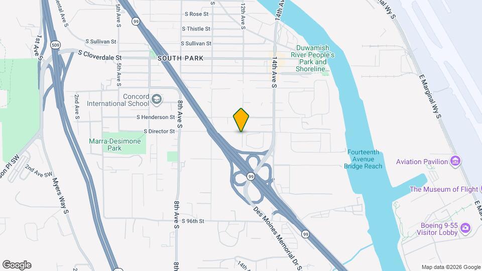 1055 S Director St Map and Location Details