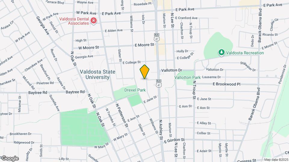 1408 Iola Dr Map and Location Details