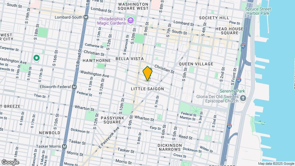 1024 S 8th St-Unit -1 Map and Location Details