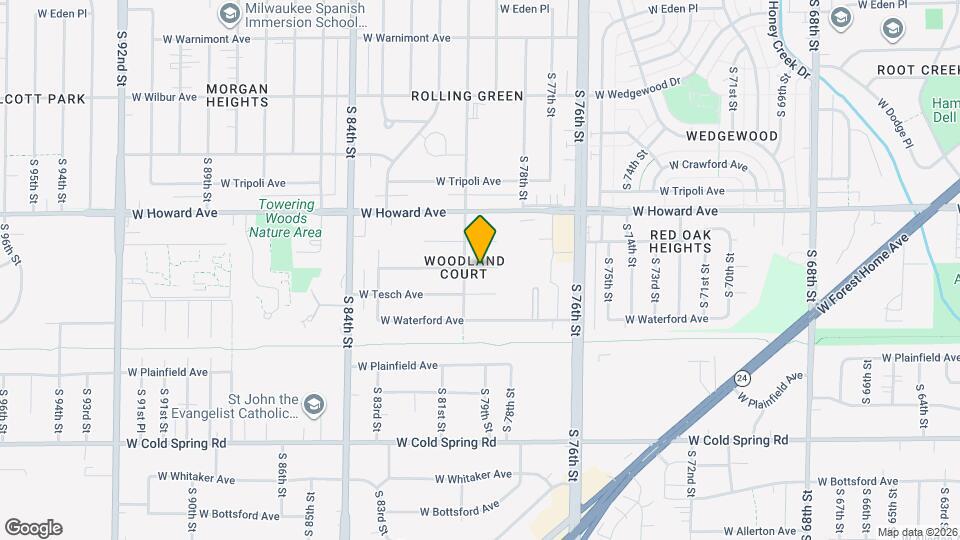 7919 W Norwich Ave, Unit 7921 Mapa y Detalles de la Ubicación