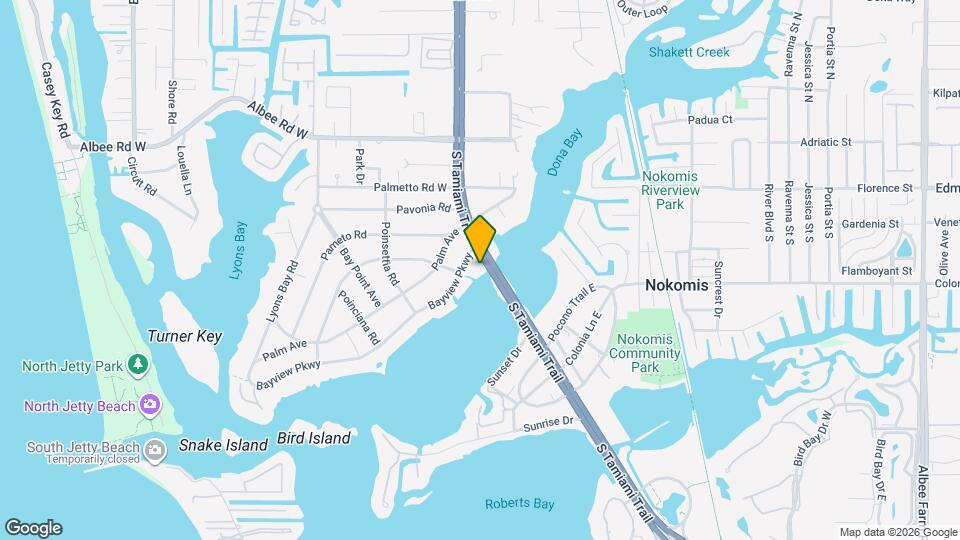 516 S Tamiami Trail Map and Location Details