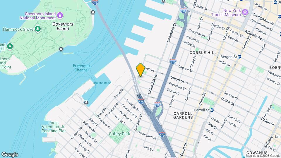 8 Carroll St Map and Location Details