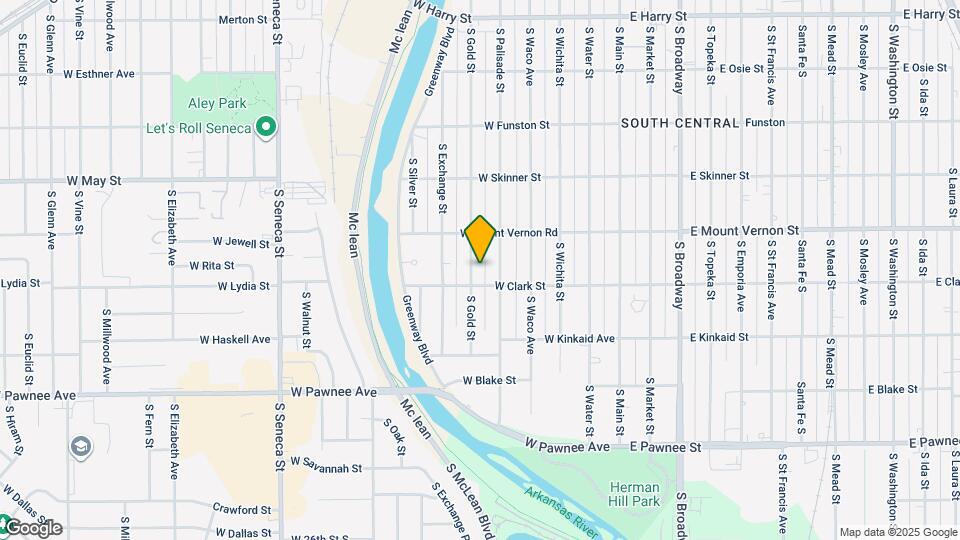 2046 S Gold St Map and Location Details