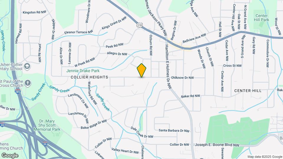 2740 Oldknow Dr NW Map and Location Details