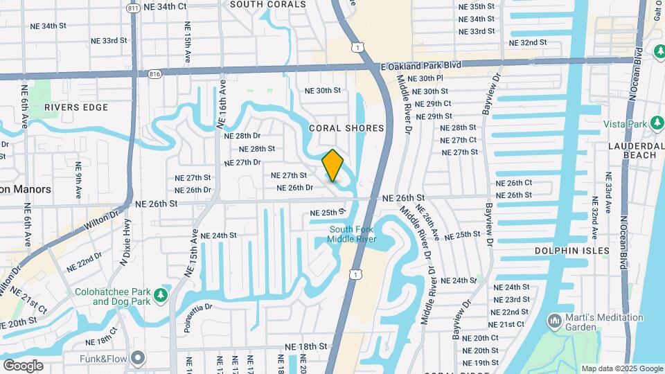 2157 Coral Gardens Dr Map and Location Details