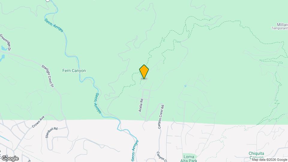 4385 El Prieto Rd Map and Location Details